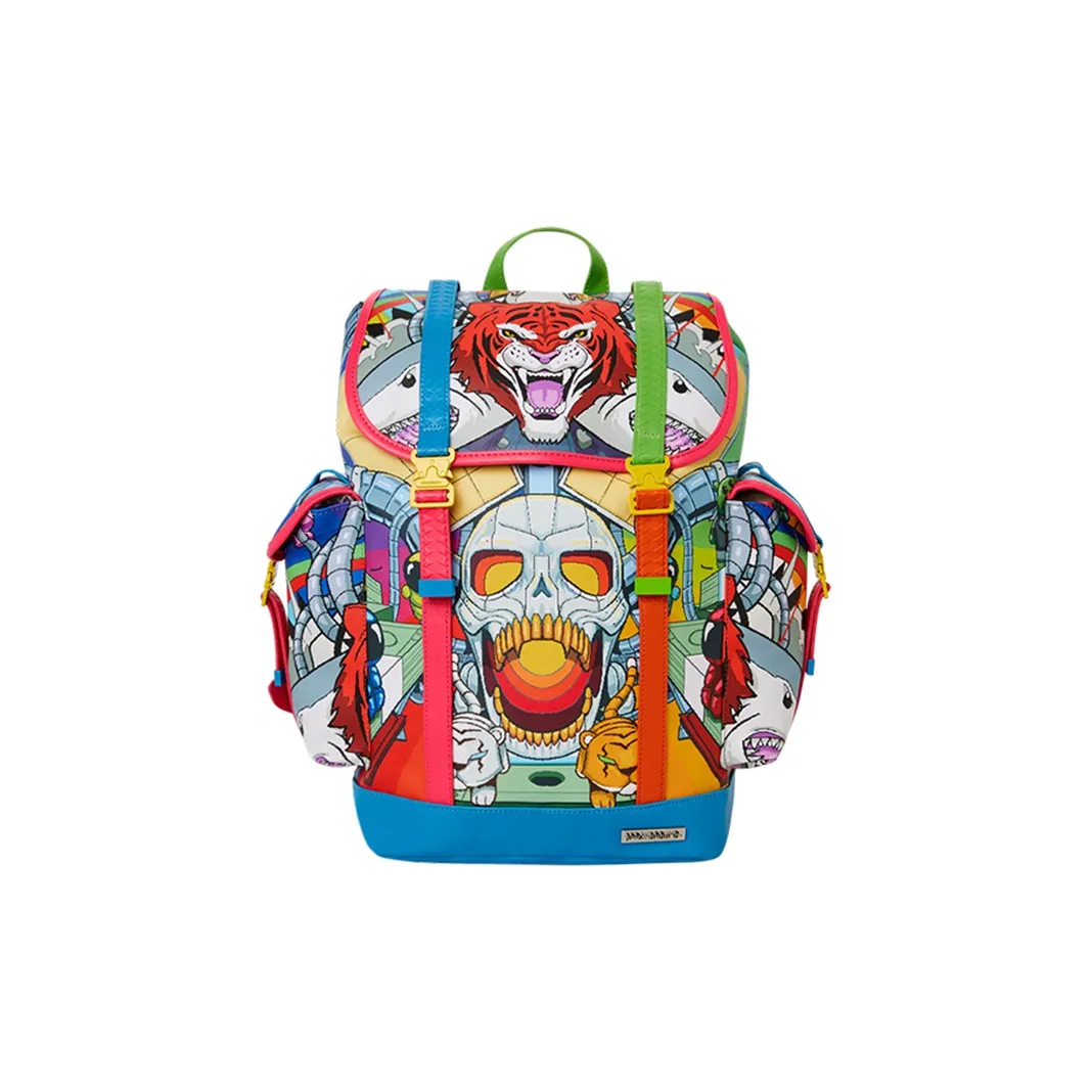 SPRAYGROUND Рюкзак из ПВХ Обычный Унисекс Многоцветный