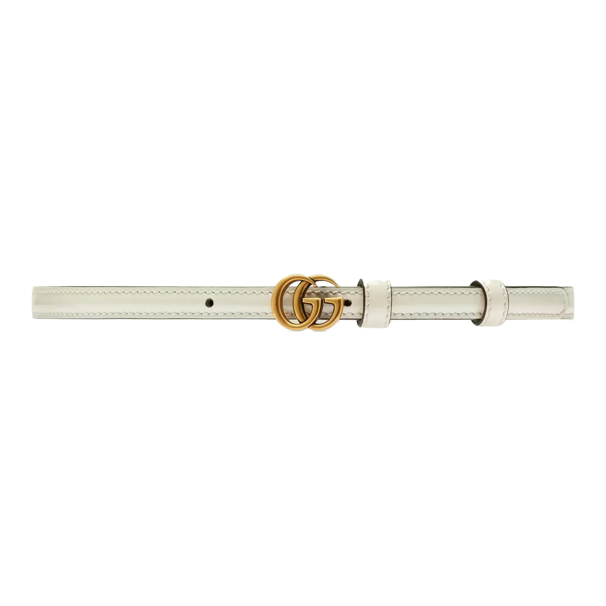 GUCCI Leather Belts Women's Width 1.2CM