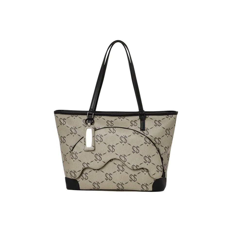 SPRAYGROUND PVC Tote Bag Сумка-тоут Shopping Bag Сумка среднего размера Unisex Серый