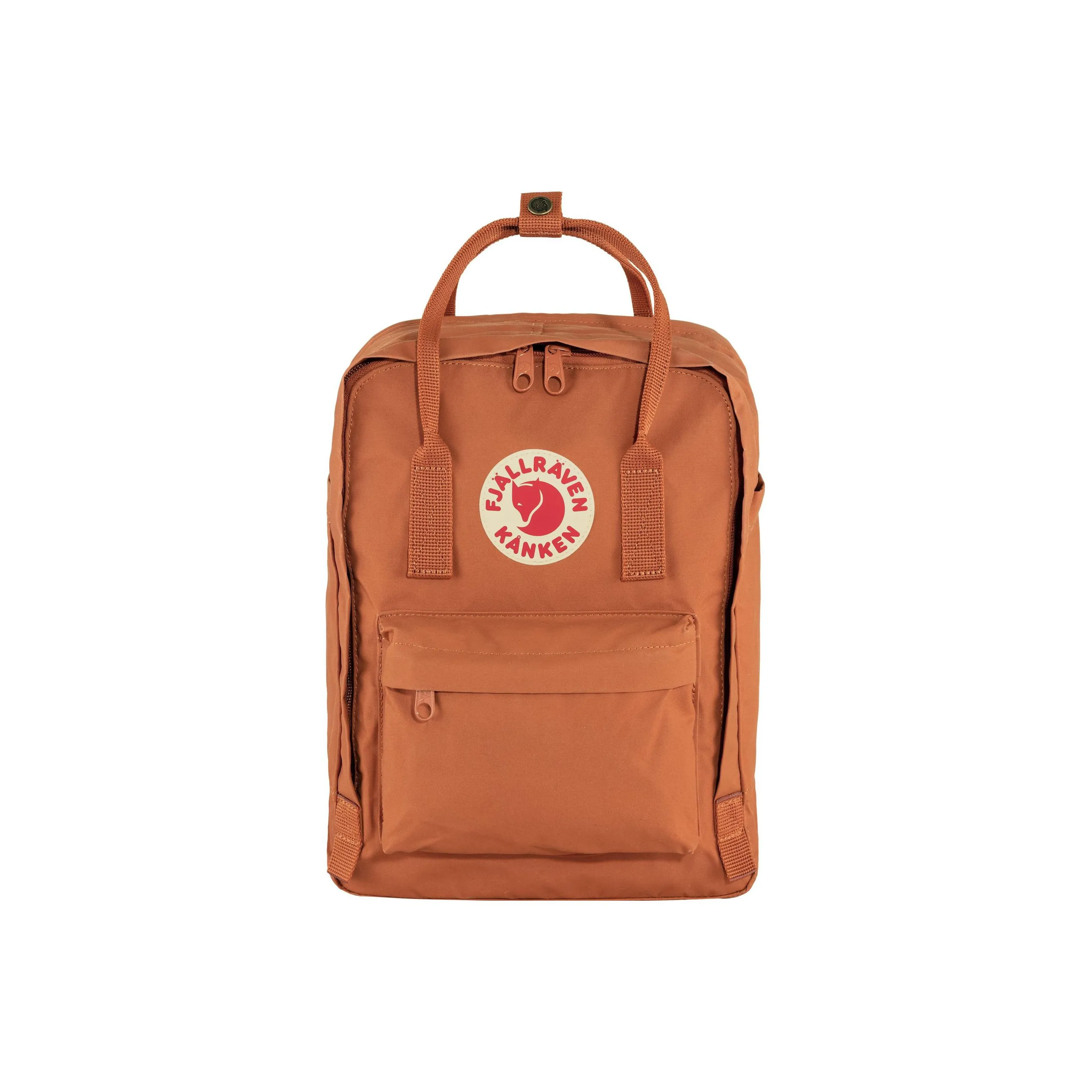 Fjallraven Kanken Виниловый Рюкзак для Ноутбука Сумка Стандартная Унисекс Терракотовый Коричневый