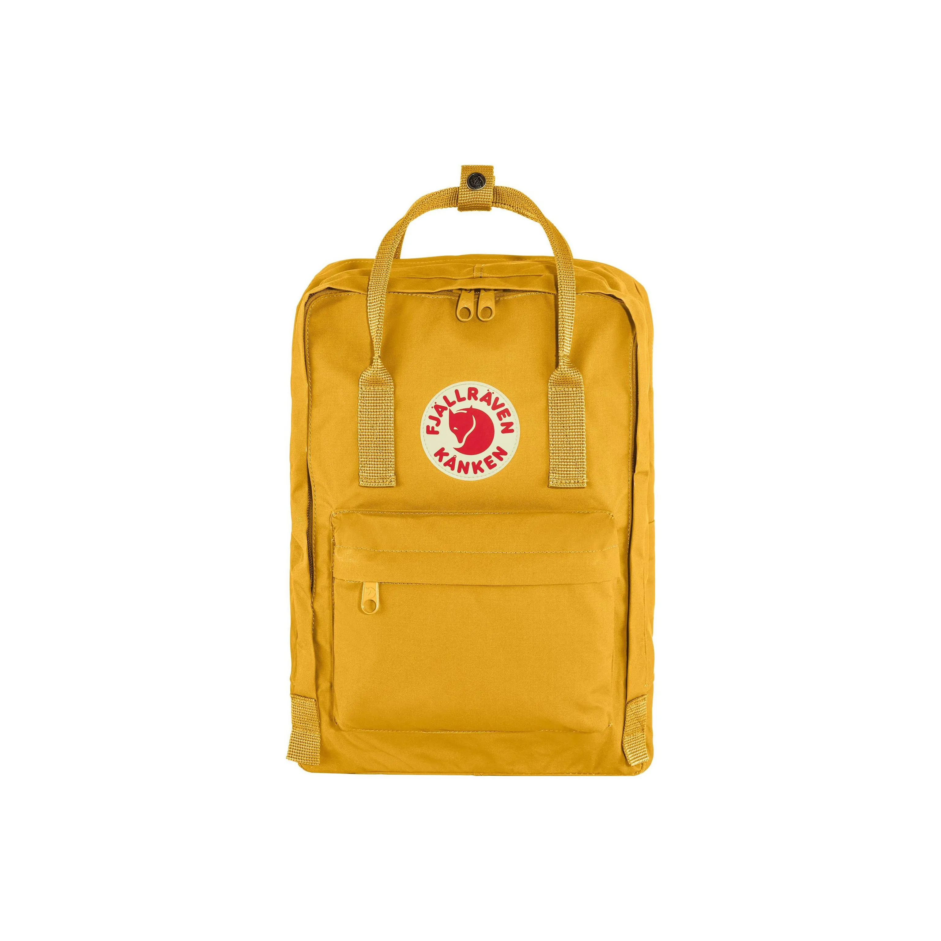 Fjallraven Kanken Виниловый Рюкзак для Ноутбука Сумка Стандартная Унисекс Охра