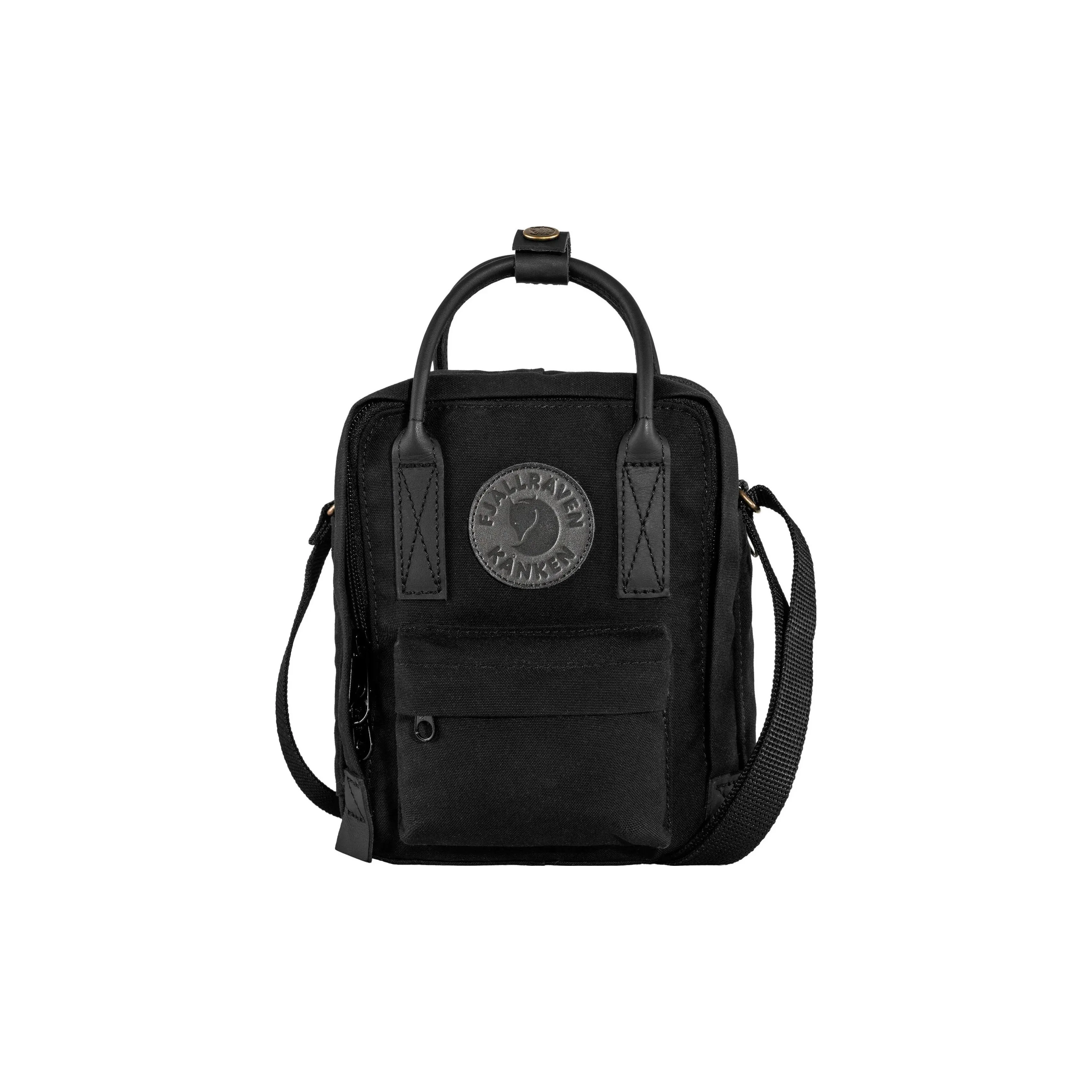 Fjallraven Kanken Polyester Portable Crossbody Bag Shoulder Bag Small Size Unisex Black