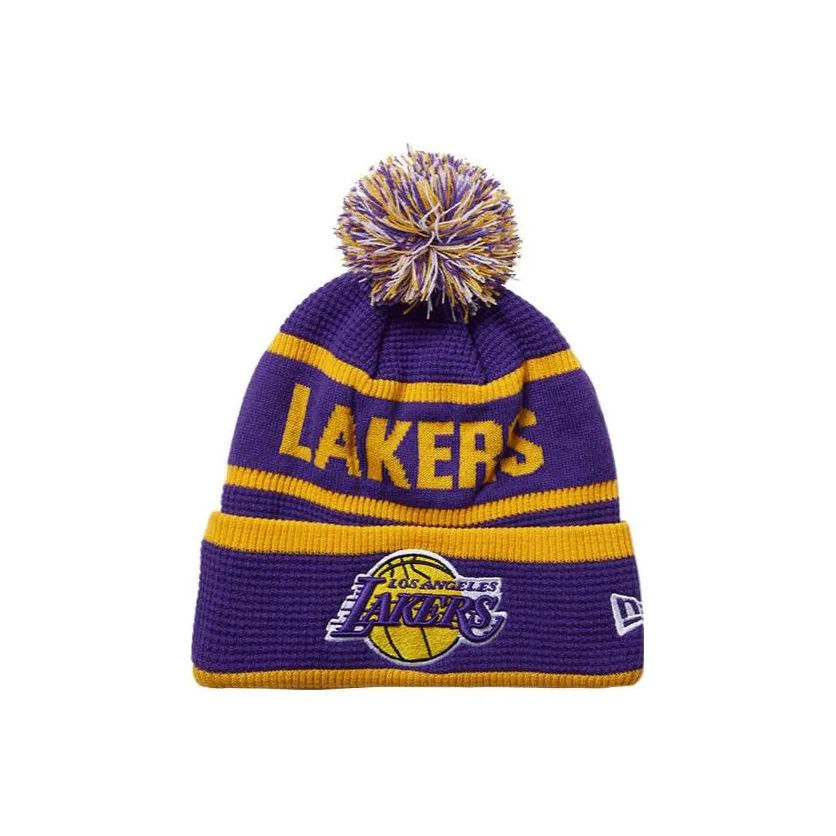 New Era Акриловые шапки-бини унисекс фиолетовые