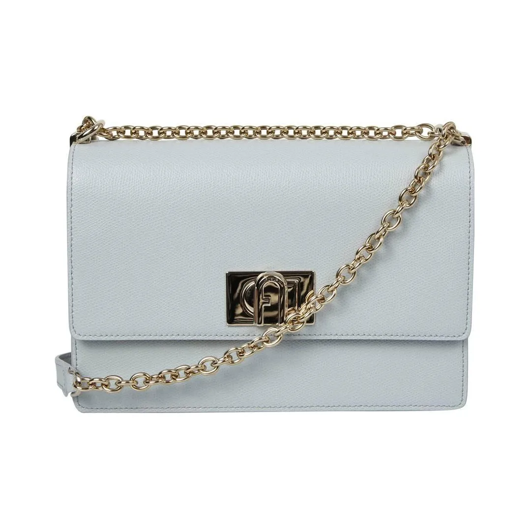 Furla 1927 Collection Кожа Сумка через плечо Маленькая Женская Синяя