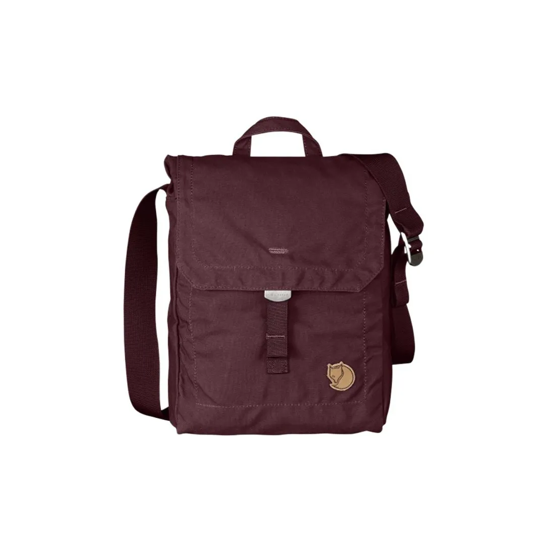 Fjallraven Хлопок Портативные Сумки через плечо Сумка на плечо Унисекс Темно-коричневый Фиолетовый
