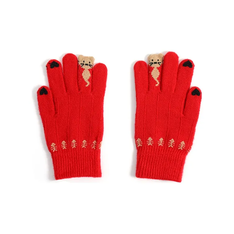 FREE RABBITⅡ Knit Gloves Women's
