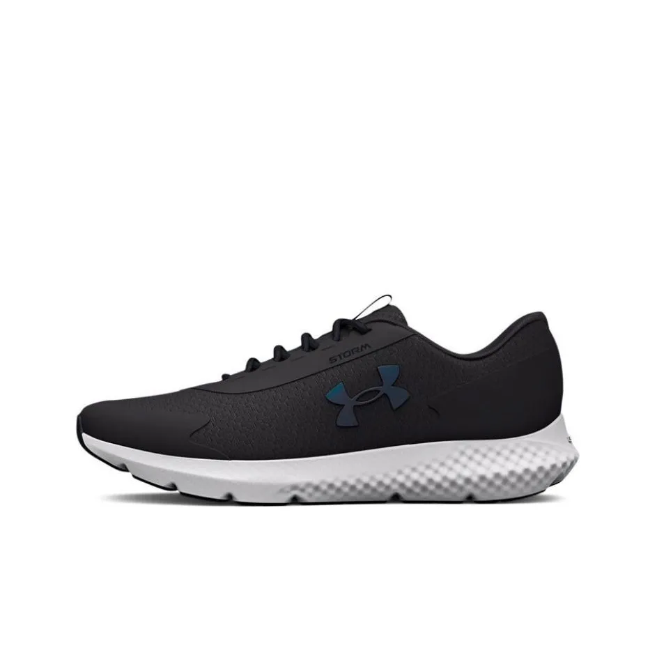 Under Armour Charged Rogue 3 Low Топ Повседневные Беговые Кроссовки Мужские Серые