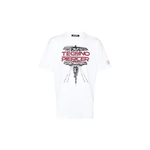 RAF SIMONS Белая Мужская Рубашка