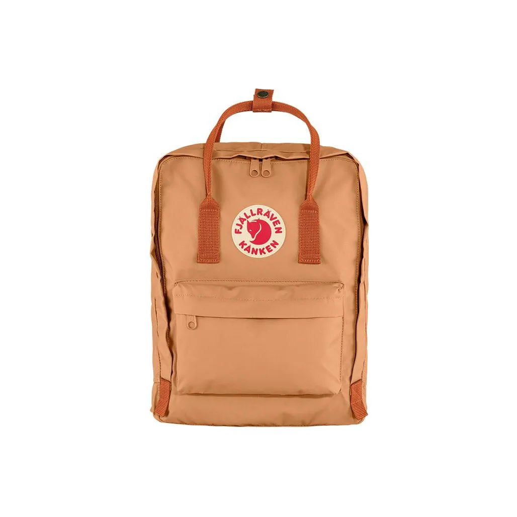 Fjallraven Kanken 16 L Рюкзак Outdoor Сумка Полиэстер Персиковый Песочный Терракотовый Унисекс
