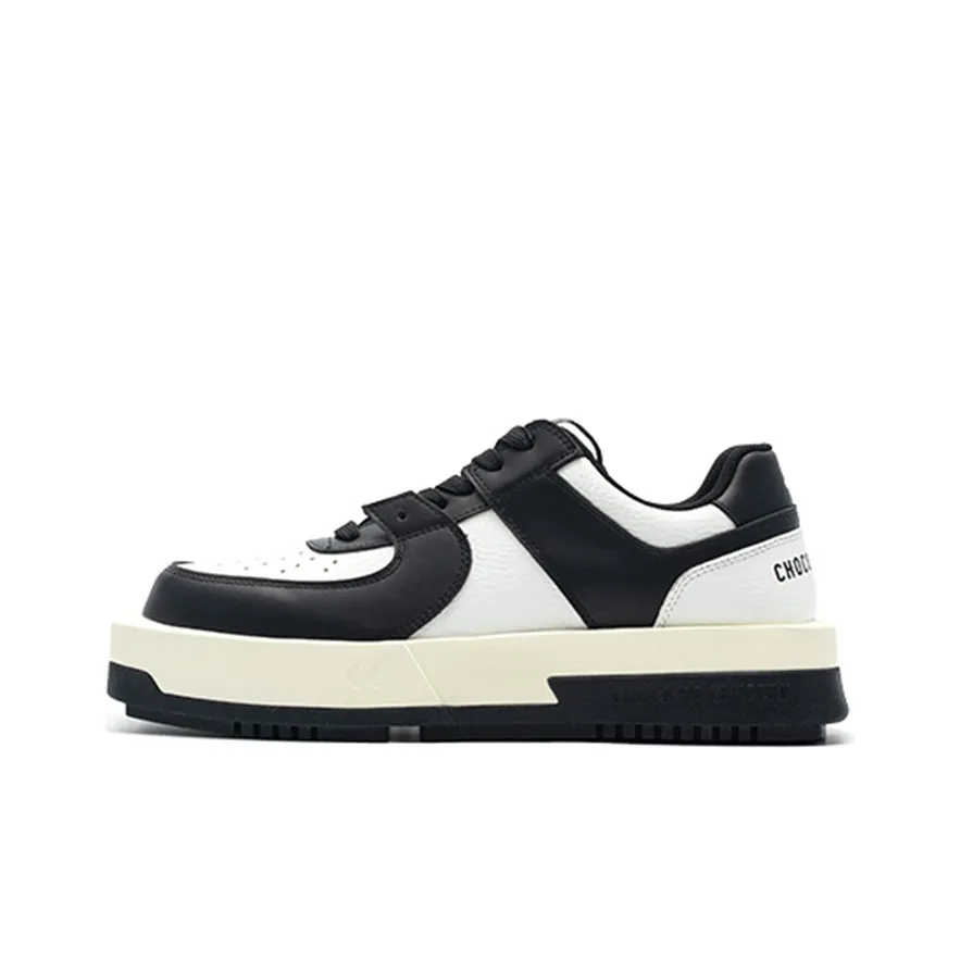 CHOCO CONCERT Low Top Stylish Skateboarding Shoes Unisex Black