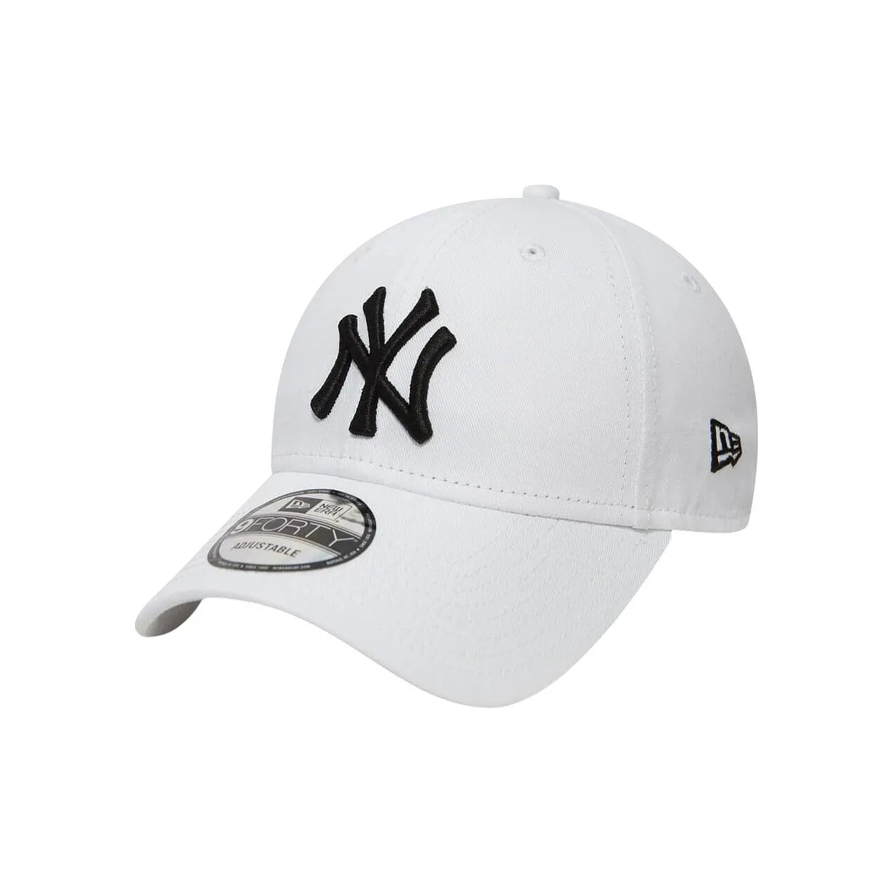 MLB Cotton Baseball Caps Unisex White