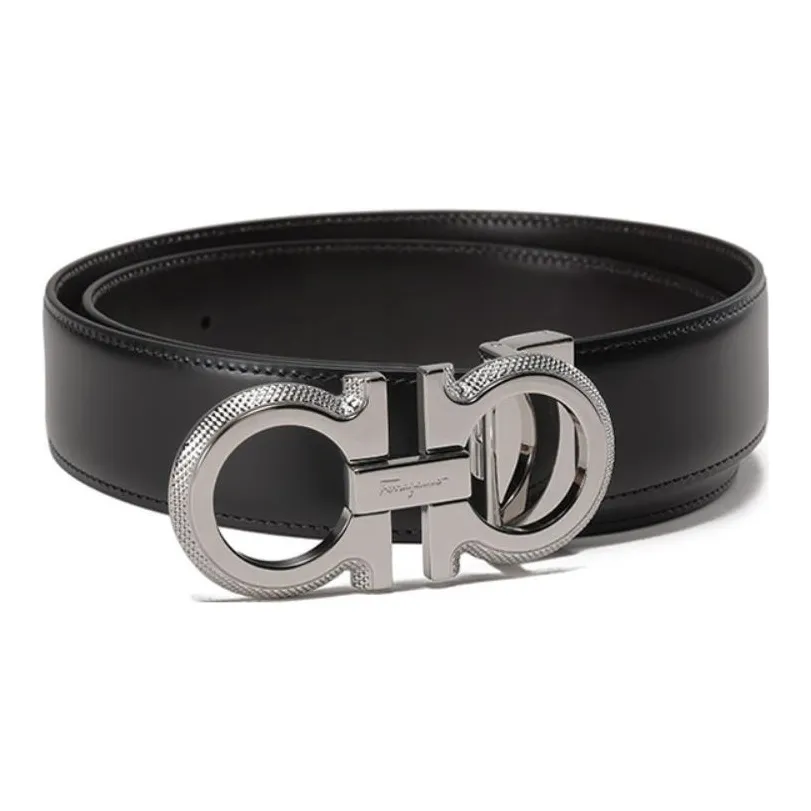 Ferragamo Gancini Leather Belts Men's