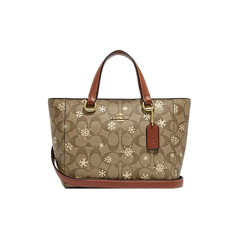 COACH Alice Сумка через плечо из искусственной кожи маленькая сумка для женщин коричневый