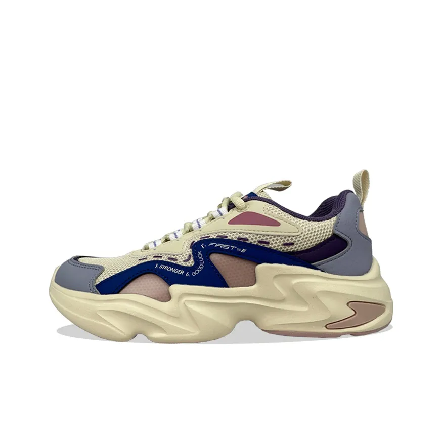 361° Low Top Running Shoes Women's Beige Pink