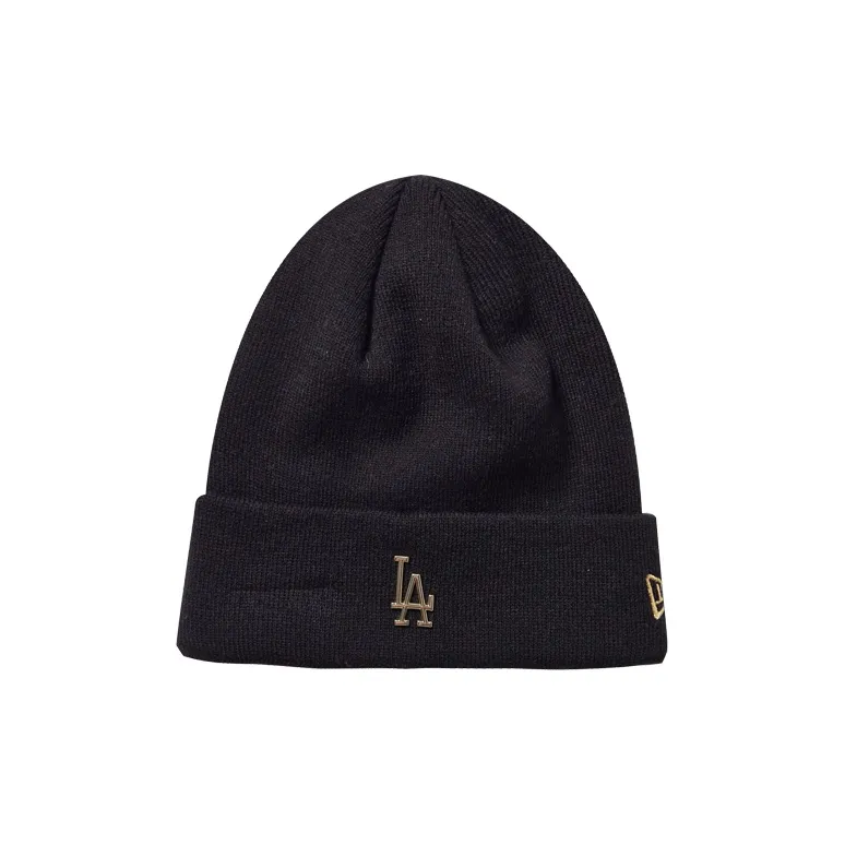 New Era Acrylic Beanies Men's Black New Era Акриловые Шапки-бини Мужские Черные