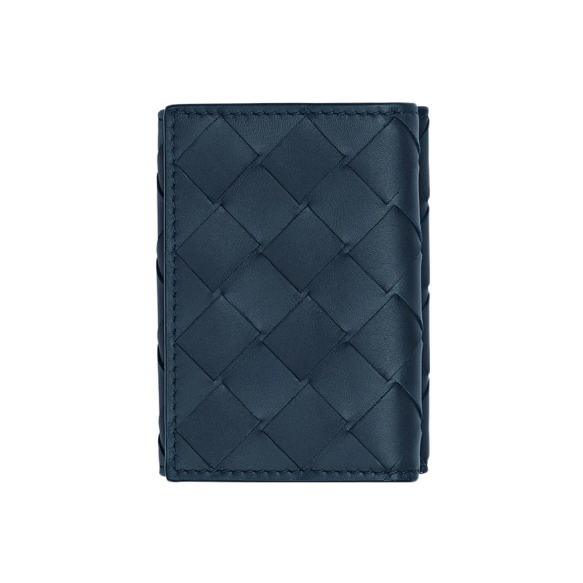 Bottega Veneta Intrecciato Tri Fold Tiny Wallet