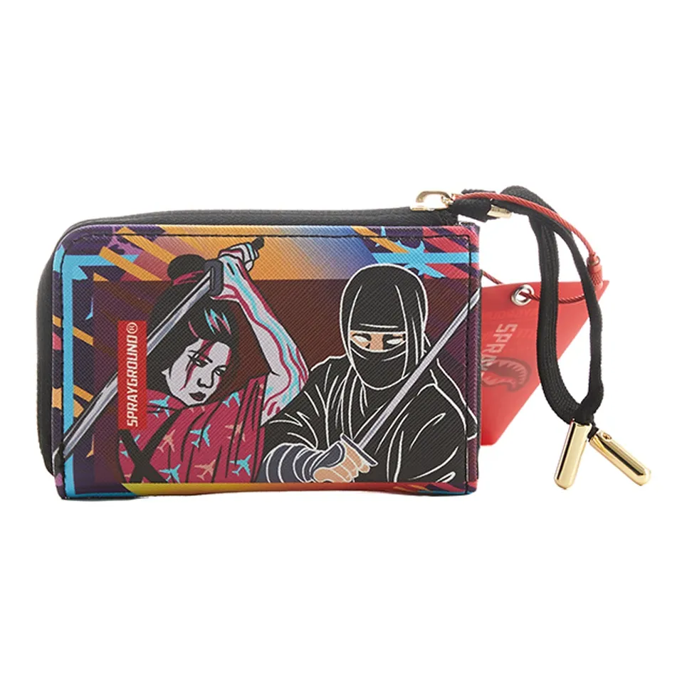 SPRAYGROUND PVC Card Holder, Wallet Regular Unisex Multicolor