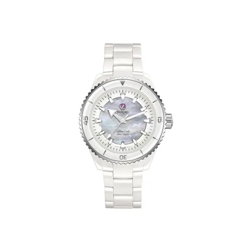 RADO Автоматический Механический Movement Унисекс Captain Cook Collection Часы 43 мм Жемчужная раковина Цвет