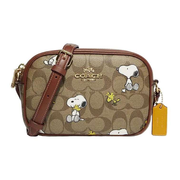 Snoopy X Peanuts X COACH Jamie Crossbody Bags