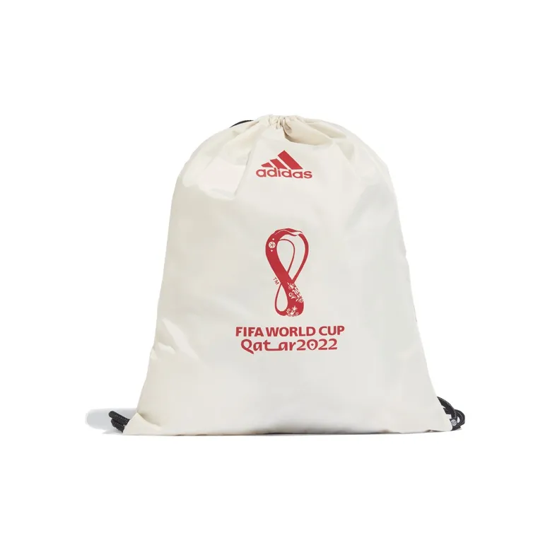 Adidas Fabric Drawstring Bag Sports Backpack Regular Unisex Beige