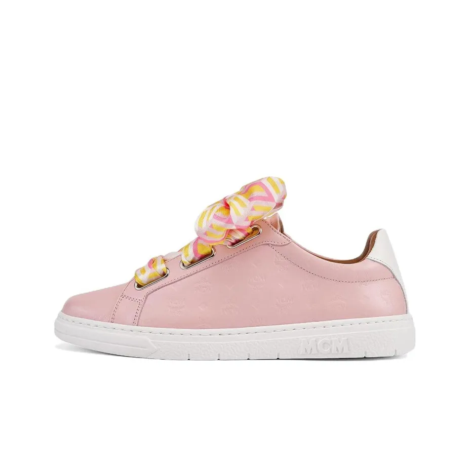 MCM Terrain Low Top Skateboard Shoes Women's Pink