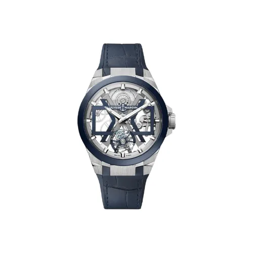 ULYSSE NARDIN Автоматический Механический Movement Мужские Часы Blast Series 45 мм Синие