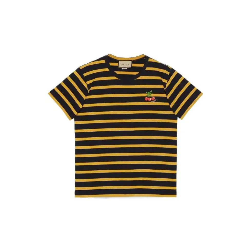 GUCCI X Harry Styles Co branded T Shirt Unisex Yellow