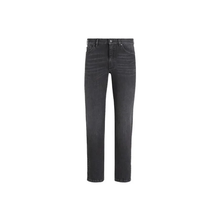 Ermenegildo Zegna Roccia Straight Leg Slim Fit Jeans