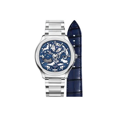 Piaget Механический Движение Мужские PIAGET POLO Часы 42 мм Синий