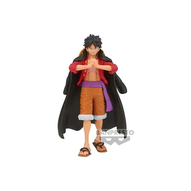 BANPRESTO Monkey D. Luffy Glass Factory, One Piece, One Piece, Departure Bonus Gifts 14cm