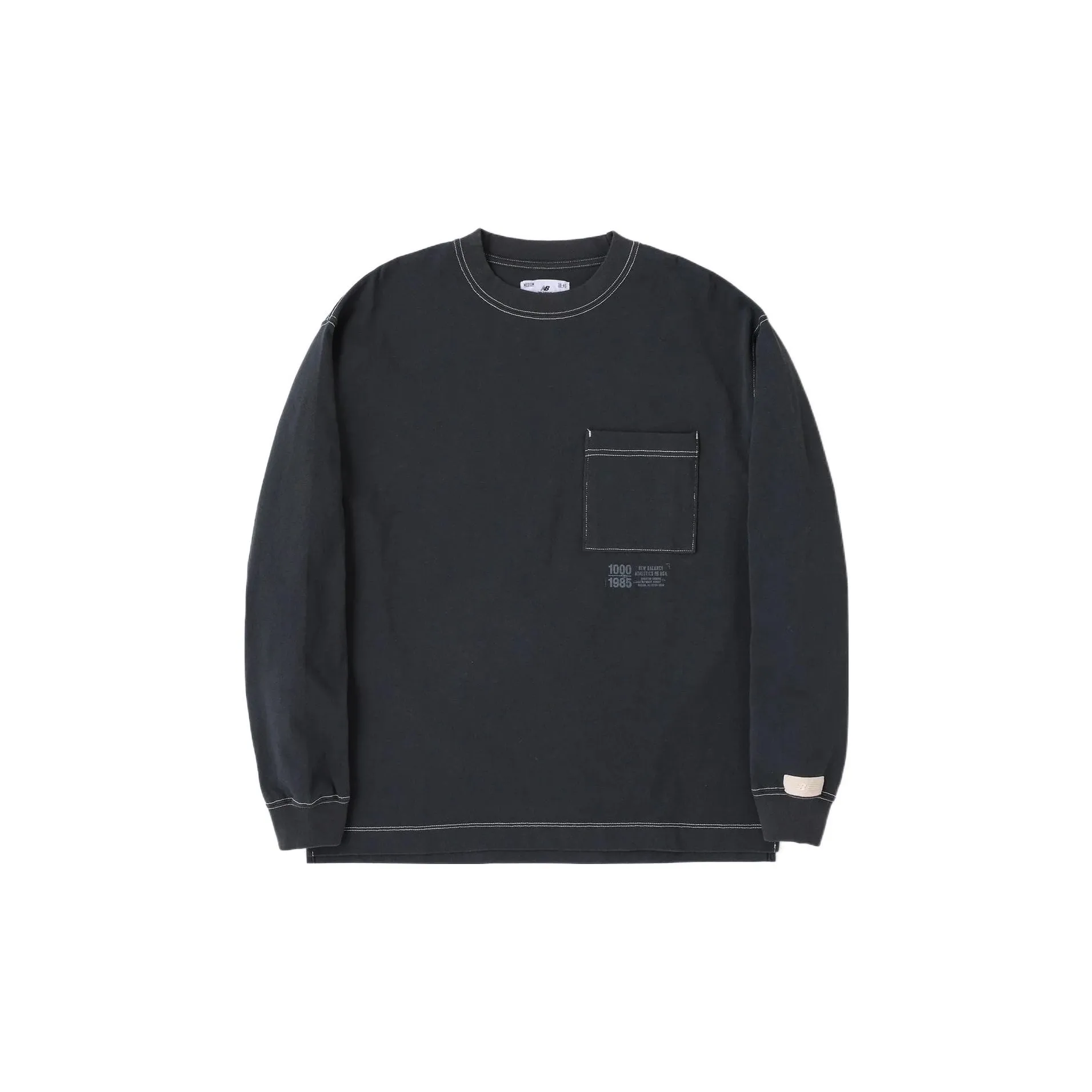 New Balance совместная футболка T Мужская Черная