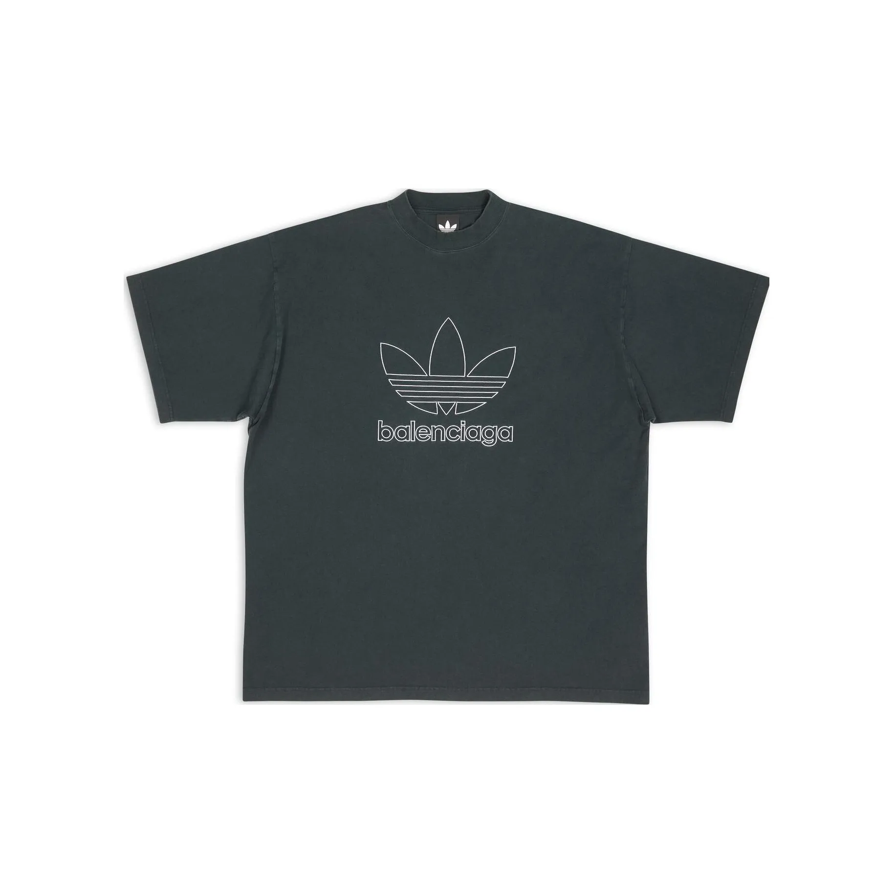 Adidas X Balenciaga X Adidas T Shirts Unisex Dark Green