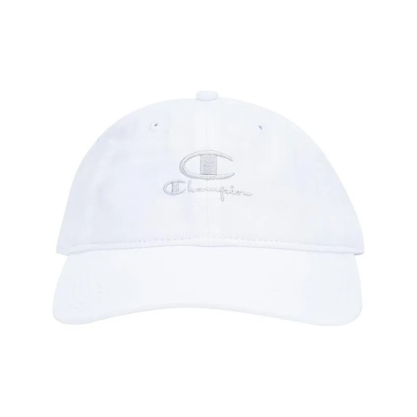 Champion Хлопковые кепки унисекс белые