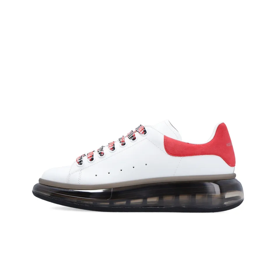 Alexander McQueen Oversized Transparent 'White Red' Women's
