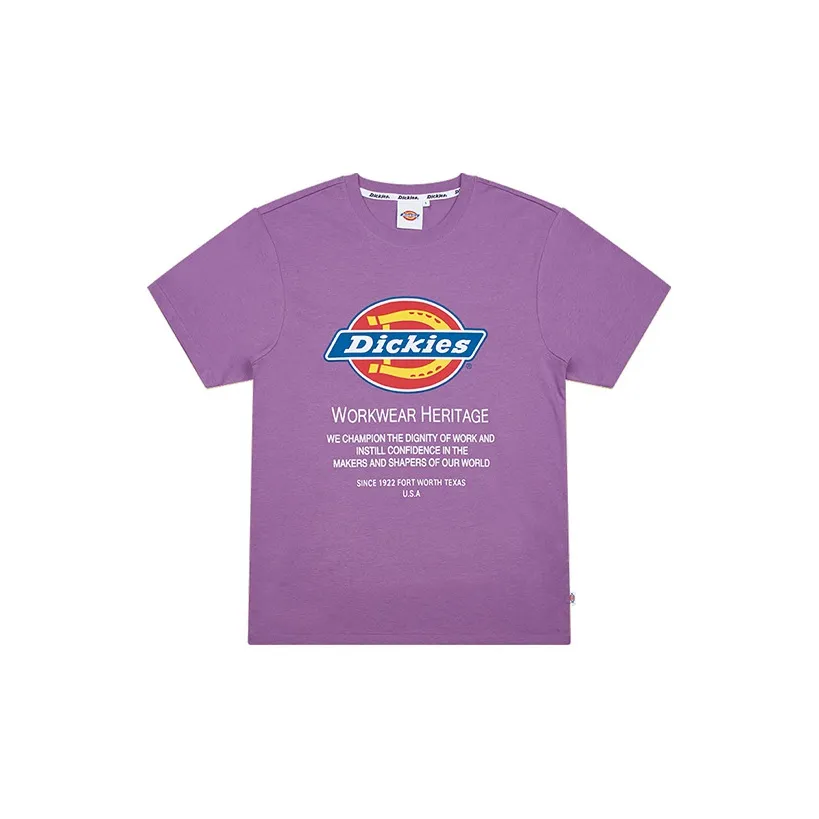 Dickies Фиолетовые Мужские T-рубашки