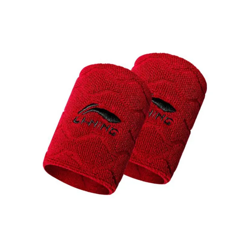 LINING Хлопок Наручные повязки Красный Kids