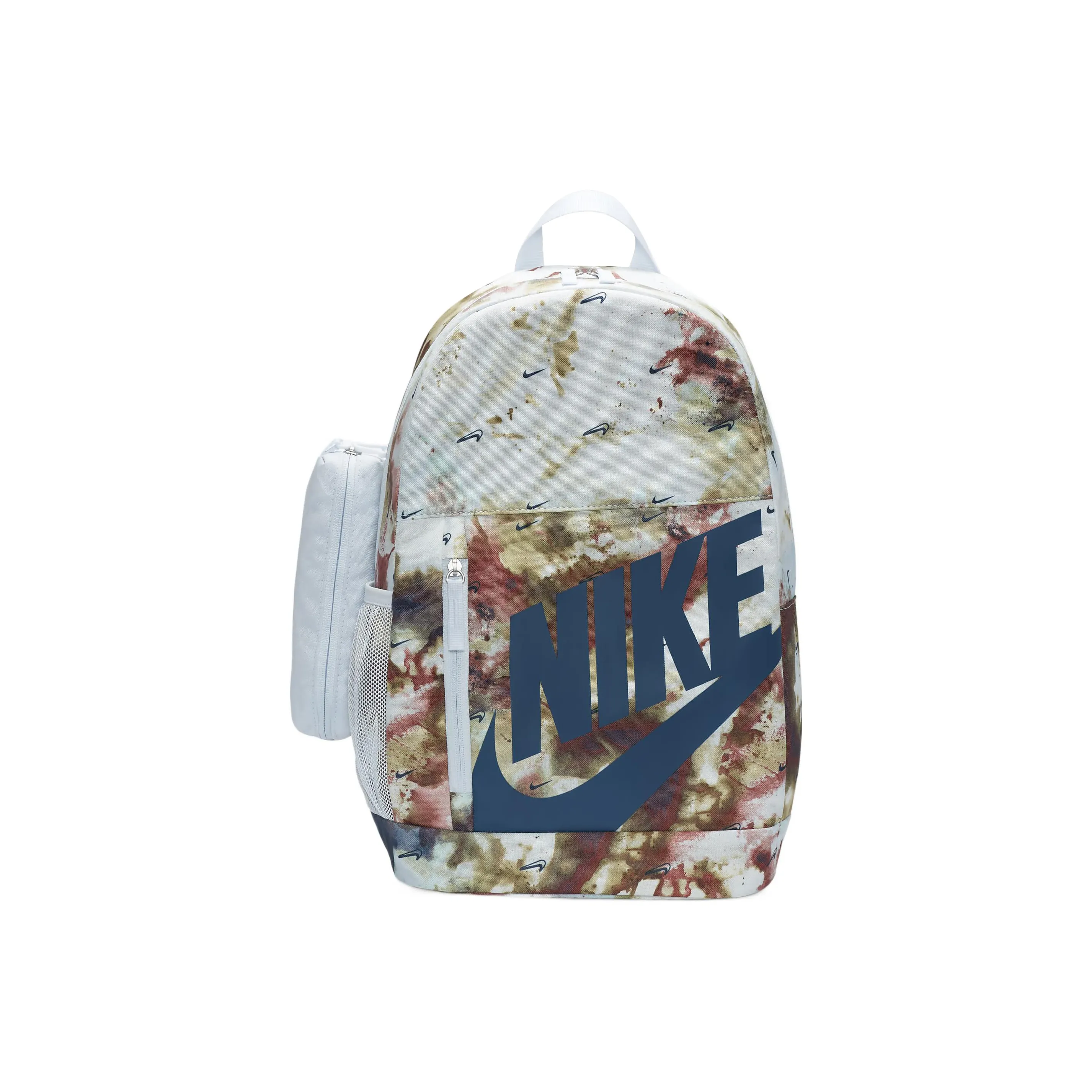 Nike ELEMENTAL Fabric Backpack Small Size Unisex Soccer Gray/Grass Blue