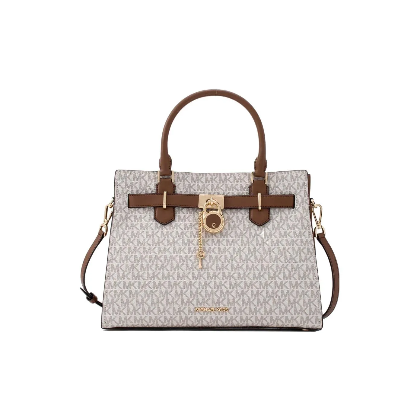 MICHAEL KORS Hamilton Medium Logo Satchel