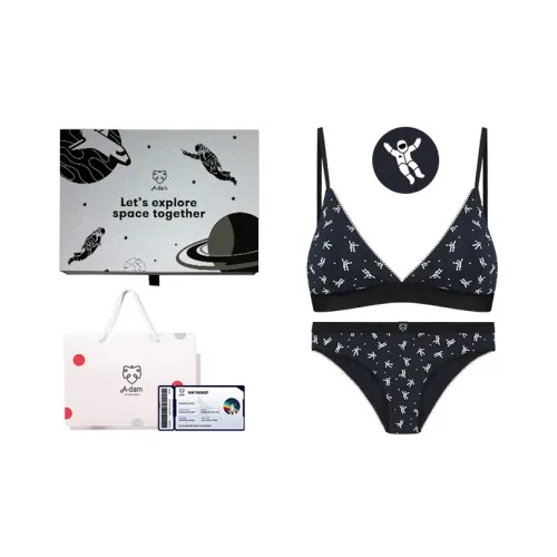 A damunderwear X nasa Черный Женские комплекты нижнего белья