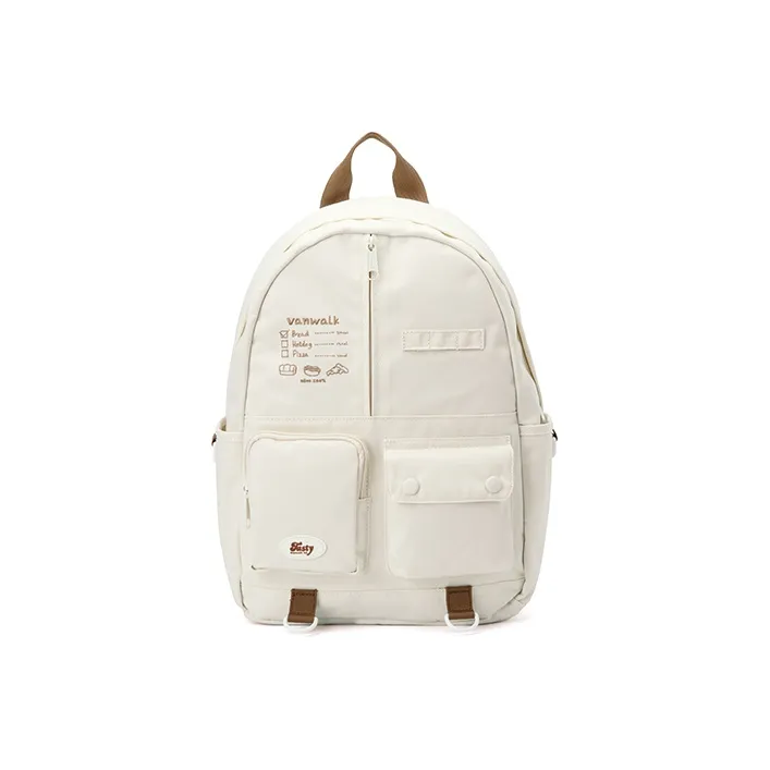 VANWALK Polyester Backpack Large Size Unisex Multicolor