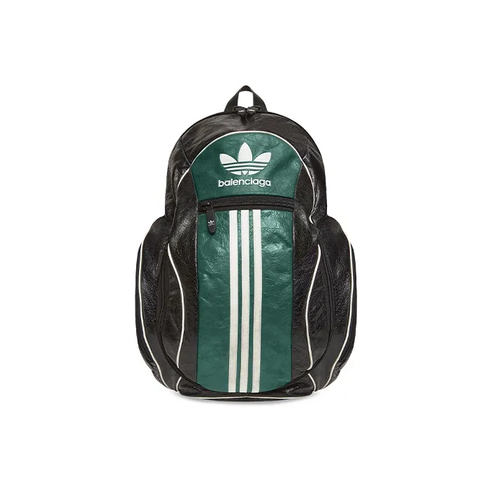 Balenciaga X Adidas Large Backpack Black/Green