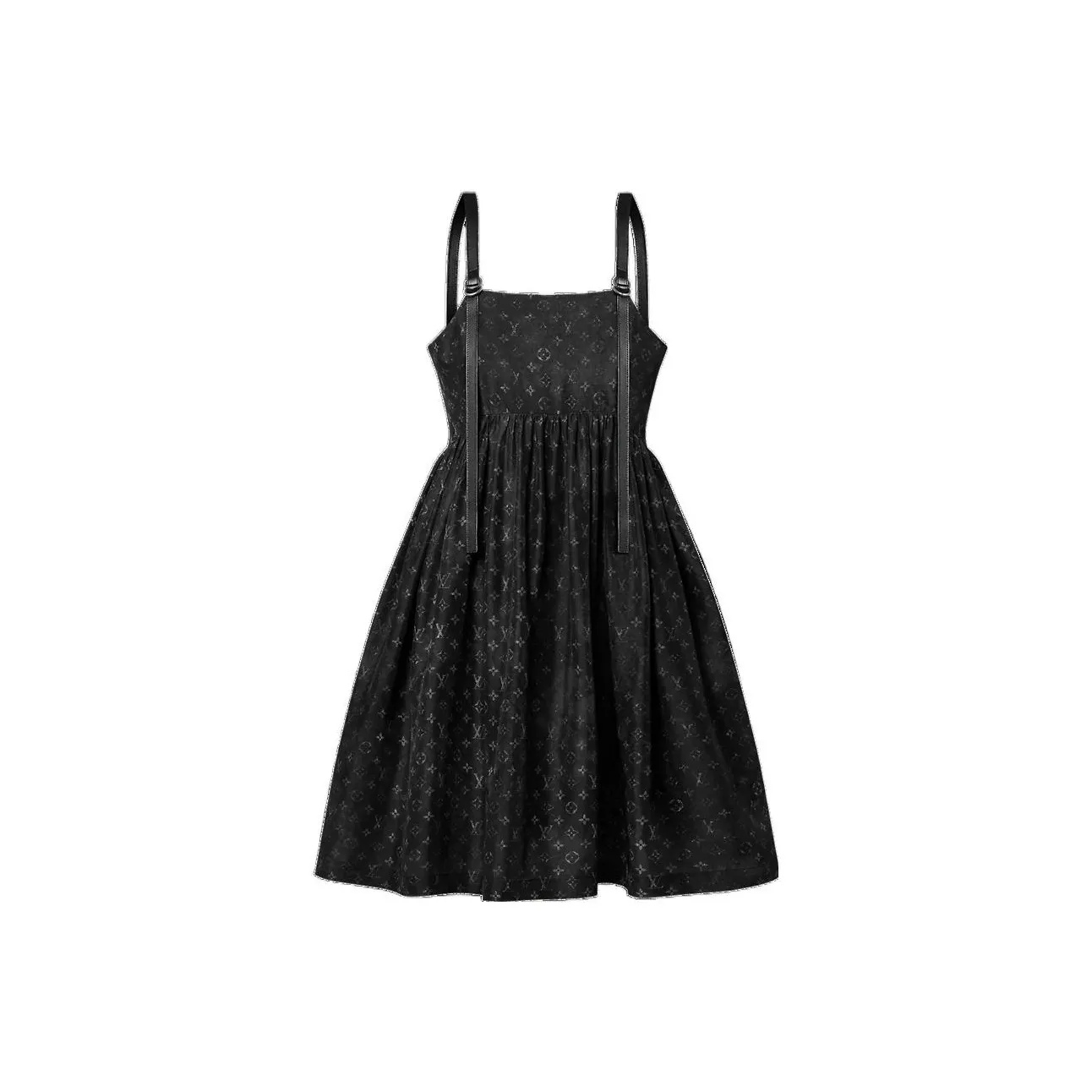 LOUIS VUITTON Sleeveless Dress Women's Black