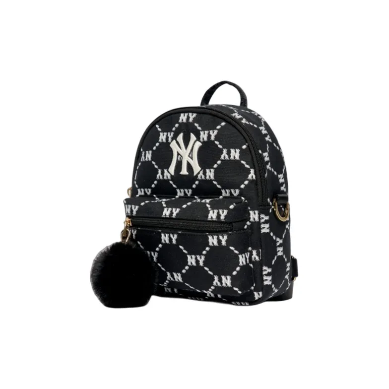 MLB MONOGRAM Коллекция Полиэстер Рюкзак Мини Женские Черный