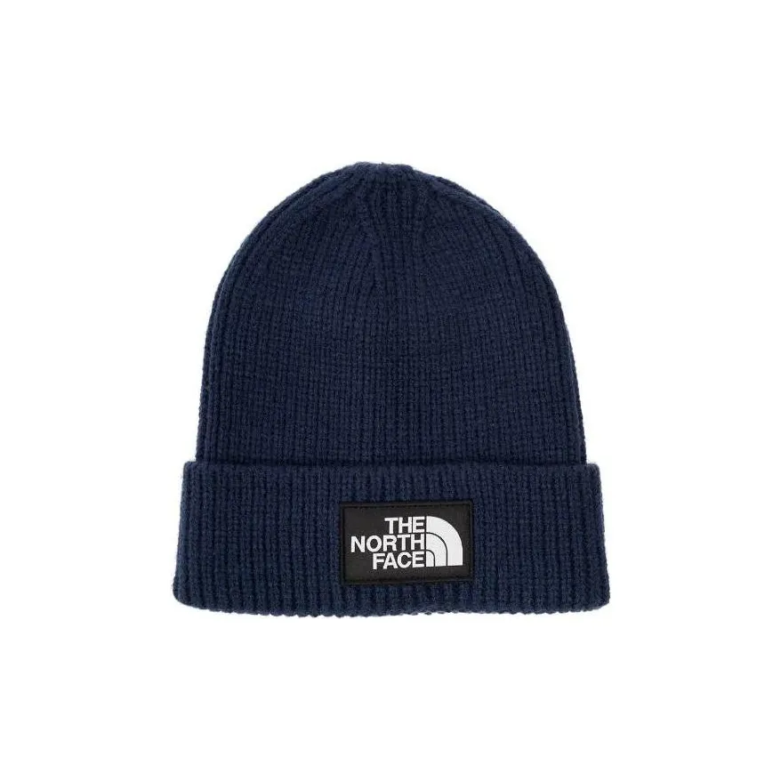 Hat ACCCESSORIES 1W3-030-SS22 Pink Tnf Logo Box Cuffed Beanie