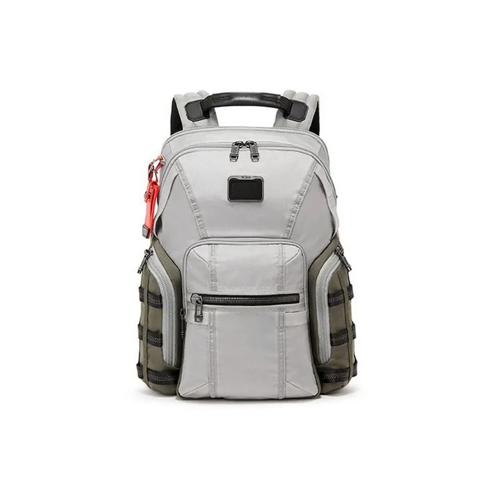TUMI Alpha Bravo Ballistic Nylon Backpack Men's Gray
