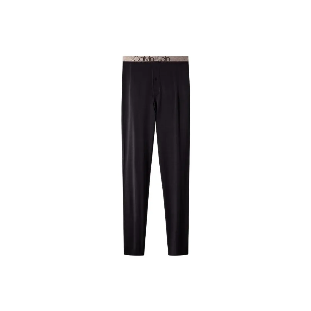 CALVIN KLEIN Thermal Pants Men's Black