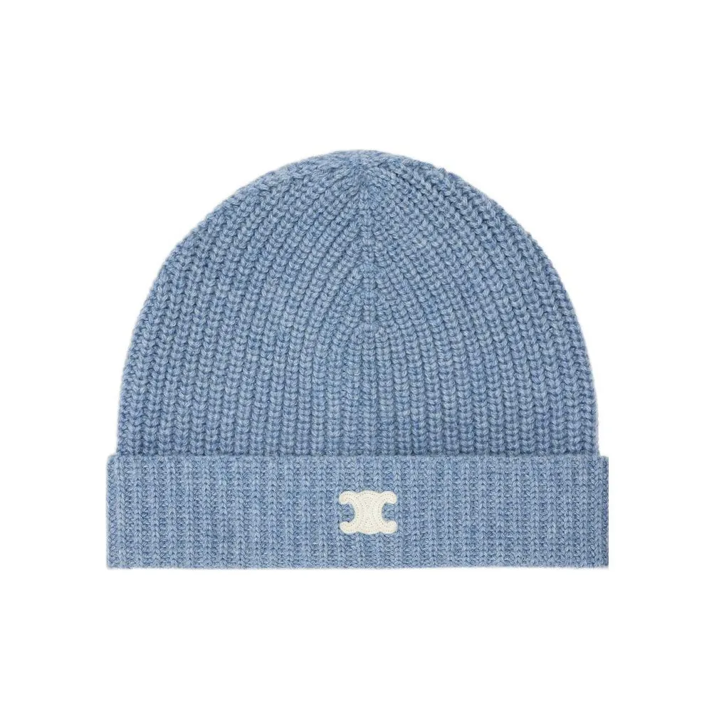 CELINE Beanies Women's Light Blue