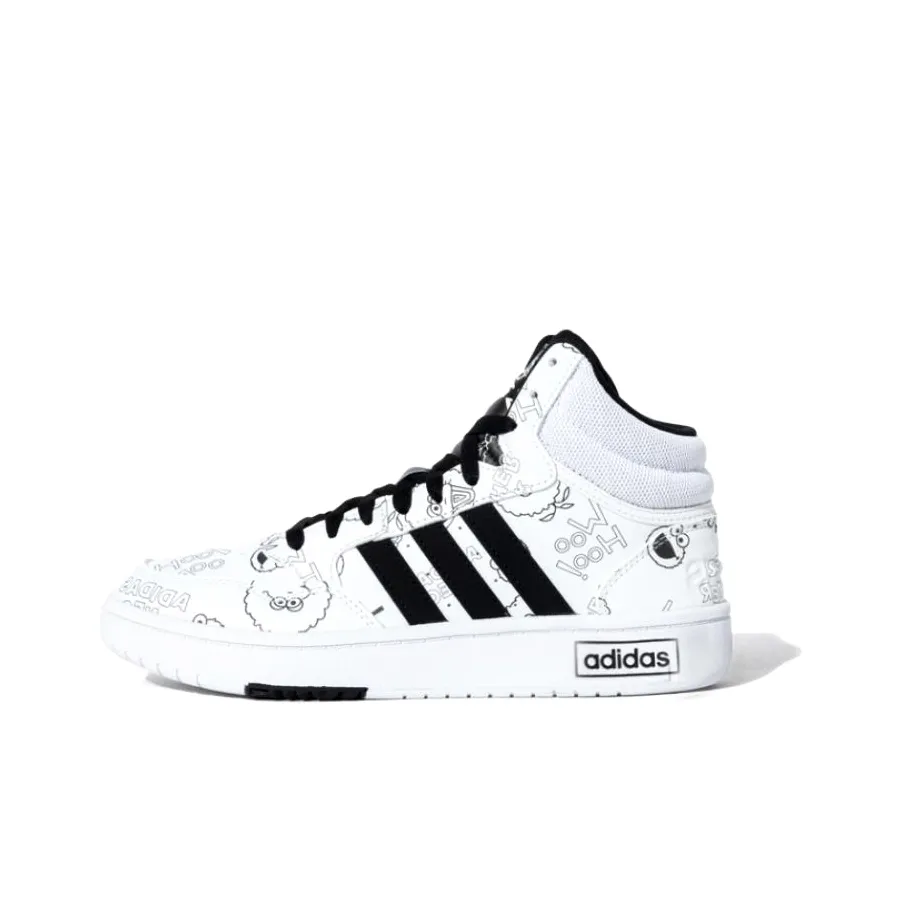 Adidas X Sesame Street Hoops 3.0 'White Black'