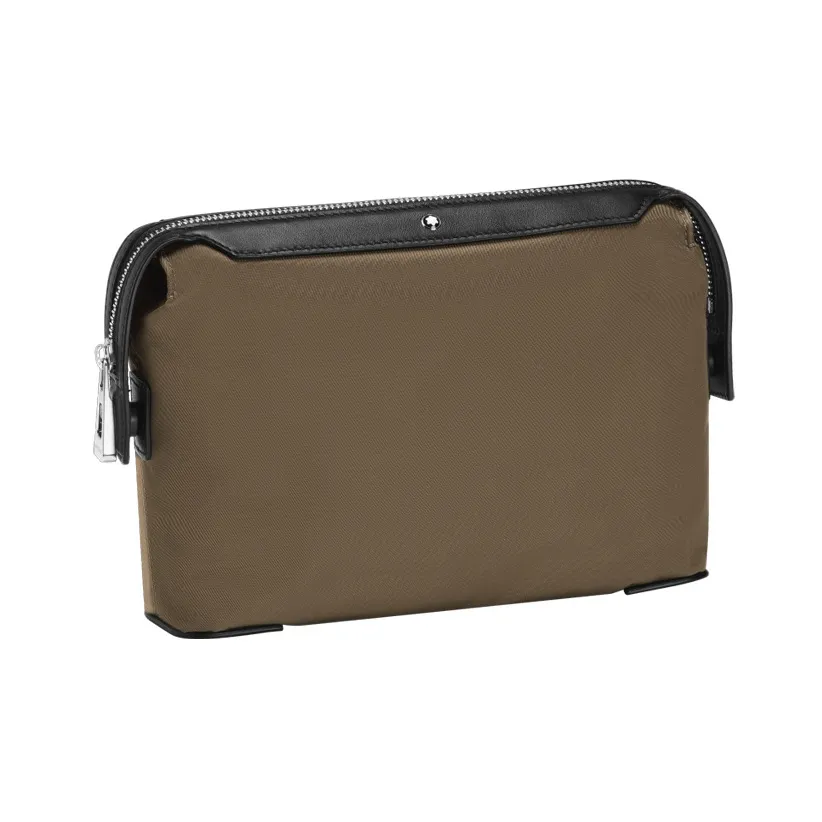 MONTBLANC Кожа Клатч Мужской Хаки