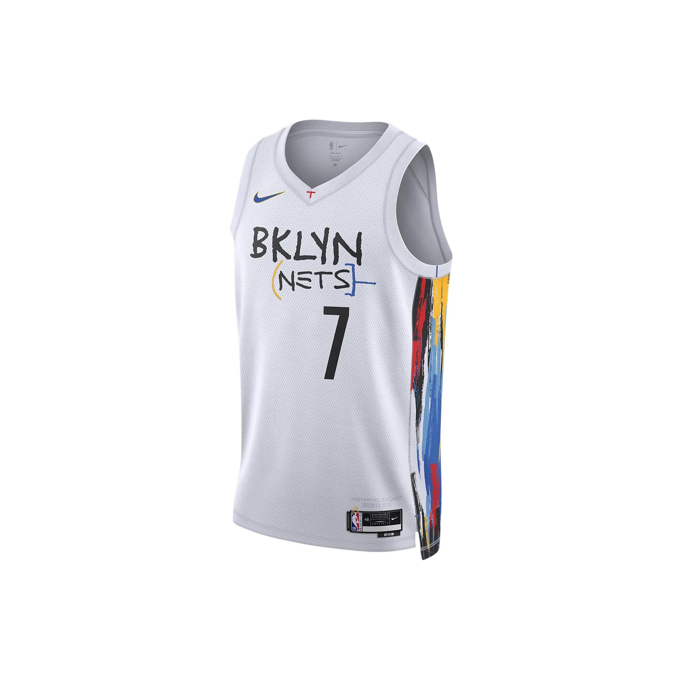 Brooklyn nets white jersey online